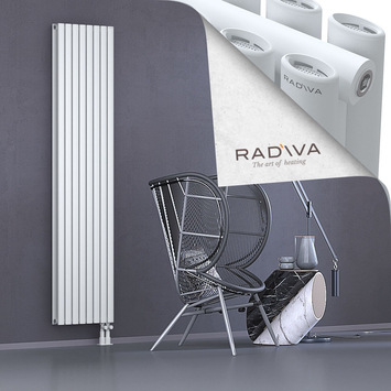 Tano Aluminium Radiator 2000x456 White - Thumbnail