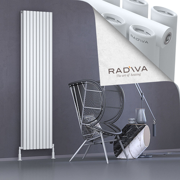 Tano Aluminium Radiator 2000x514 White - Thumbnail