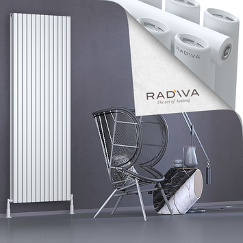 Tano Aluminium Radiator 2000x746 White - Thumbnail