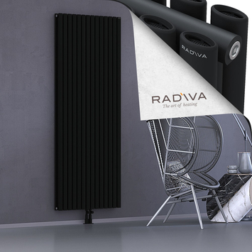 Tano Aluminium Radiator 2000x804 Black - Thumbnail