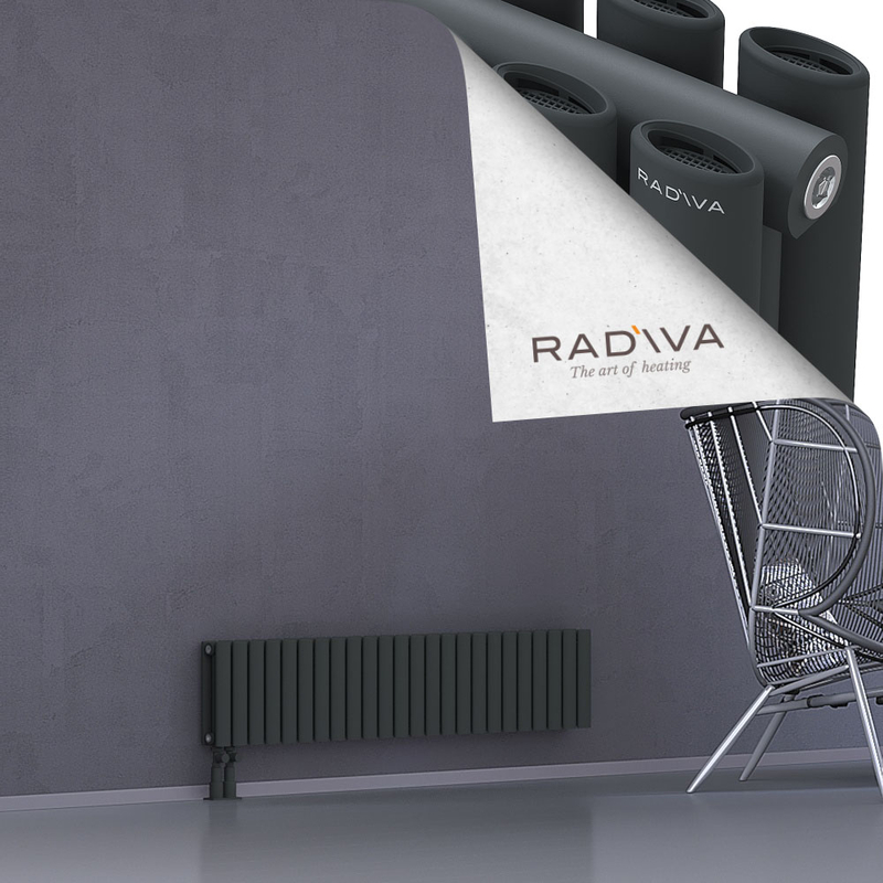 Tano Aluminium Radiator 300x1384 Dark Anthracite