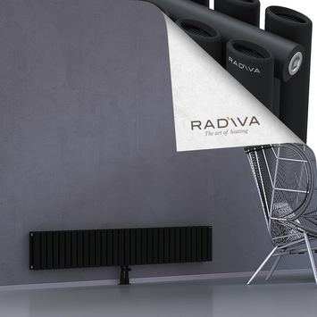 Tano Aluminium Radiator 300x1790 Black - Thumbnail