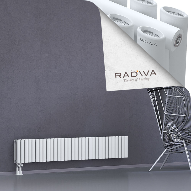 Tano Aluminium Radiator 300x1848 White