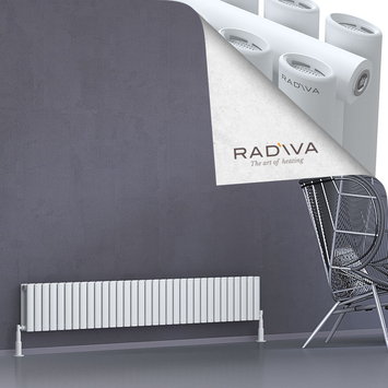 Tano Aluminium Radiator 300x1906 White - Thumbnail