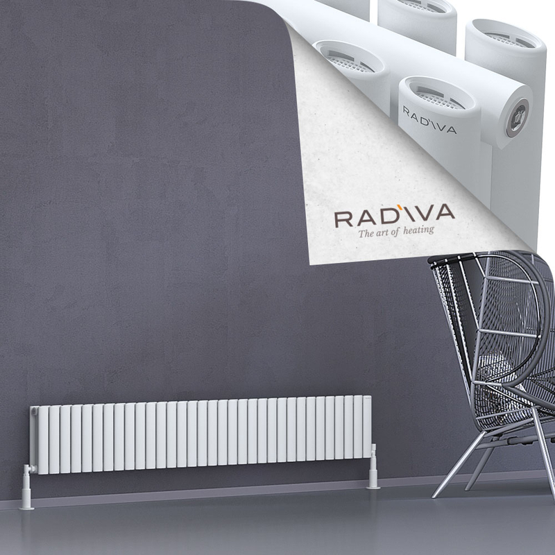 Tano Aluminium Radiator 300x1906 White