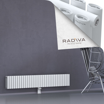 Tano Aluminium Radiator 300x1906 White - Thumbnail