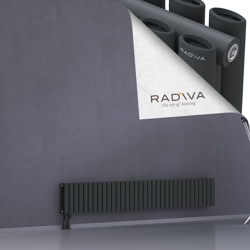 Tano Aluminium Radiator 300x1964 Dark Anthracite