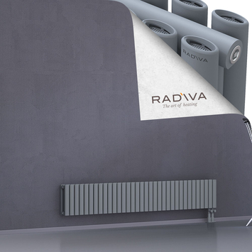 Tano Aluminium Radiator 300x1964 Grey - Thumbnail