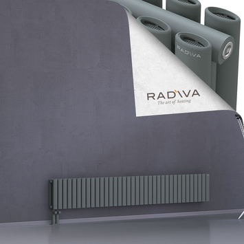 Tano Aluminium Radiator 300x2080 Anthracite - Thumbnail