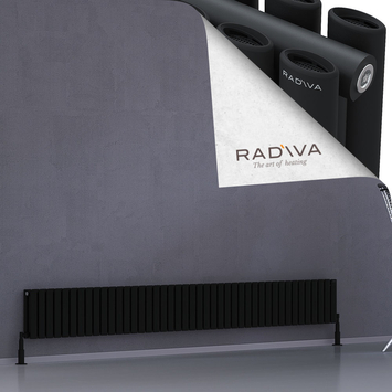 Tano Aluminium Radiator 300x2486 Black - Thumbnail