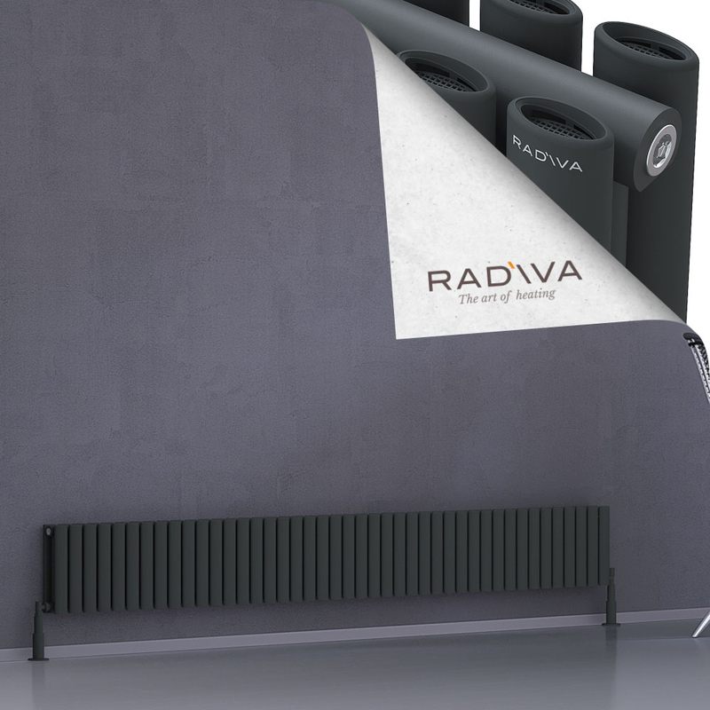 Tano Aluminium Radiator 300x2486 Dark Anthracite