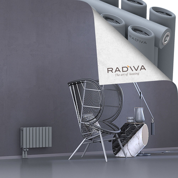 Tano Aluminium Radiator 300x514 Grey - Thumbnail