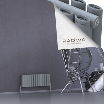 Tano Aluminium Radiator 300x862 Grey - Thumbnail