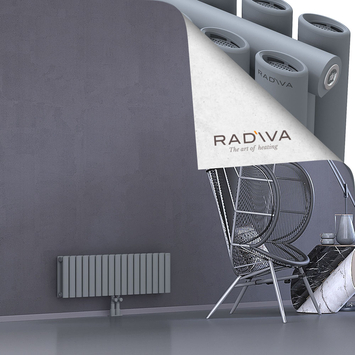 Tano Aluminium Radiator 300x978 Grey - Thumbnail