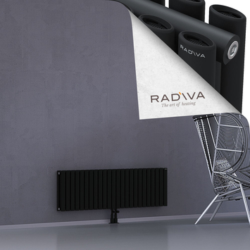 Tano Aluminium Radiator 400x1384 Black - Thumbnail