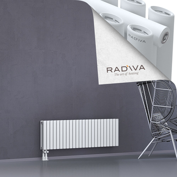 Tano Aluminium Radiator 400x1384 White - Thumbnail