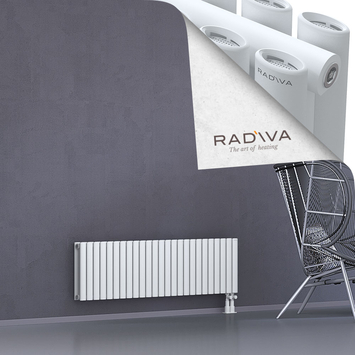 Tano Aluminium Radiator 400x1442 White - Thumbnail