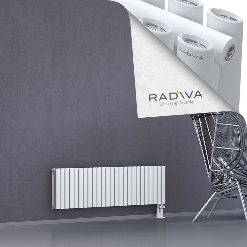 Tano Aluminium Radiator 400x1442 White