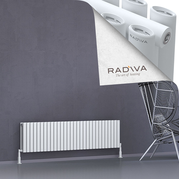 Tano Aluminium Radiator 400x1732 White - Thumbnail