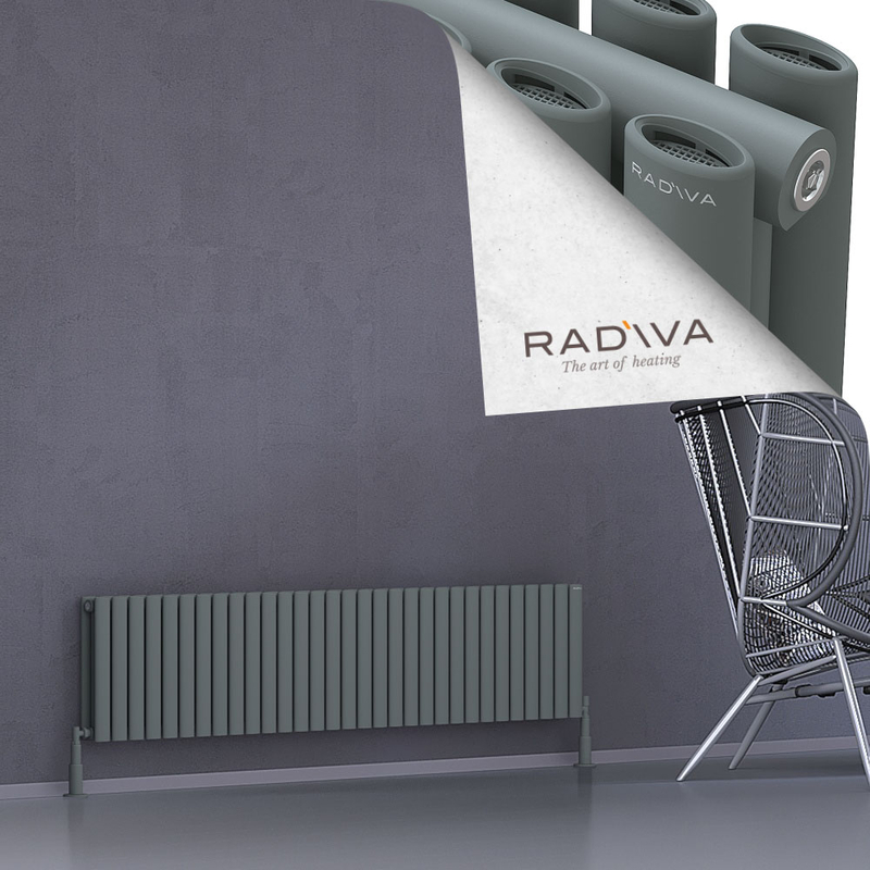 Tano Aluminium Radiator 400x1790 Anthracite