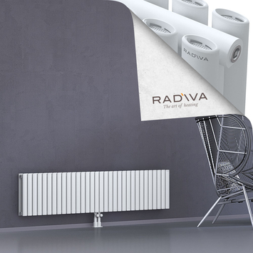 Tano Aluminium Radiator 400x1848 White - Thumbnail