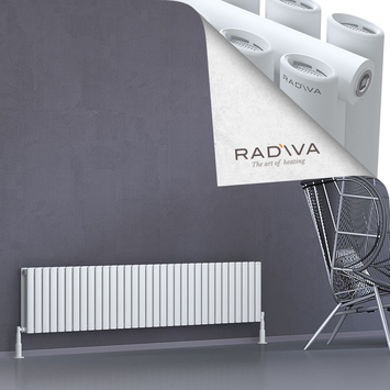 Tano Aluminium Radiator 400x1906 White - Thumbnail