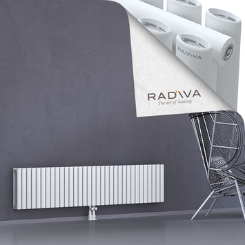 Tano Aluminium Radiator 400x1906 White - Thumbnail