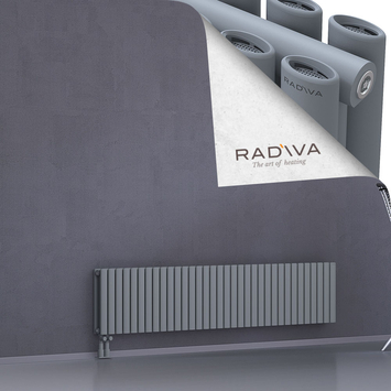 Tano Aluminium Radiator 400x1964 Grey - Thumbnail