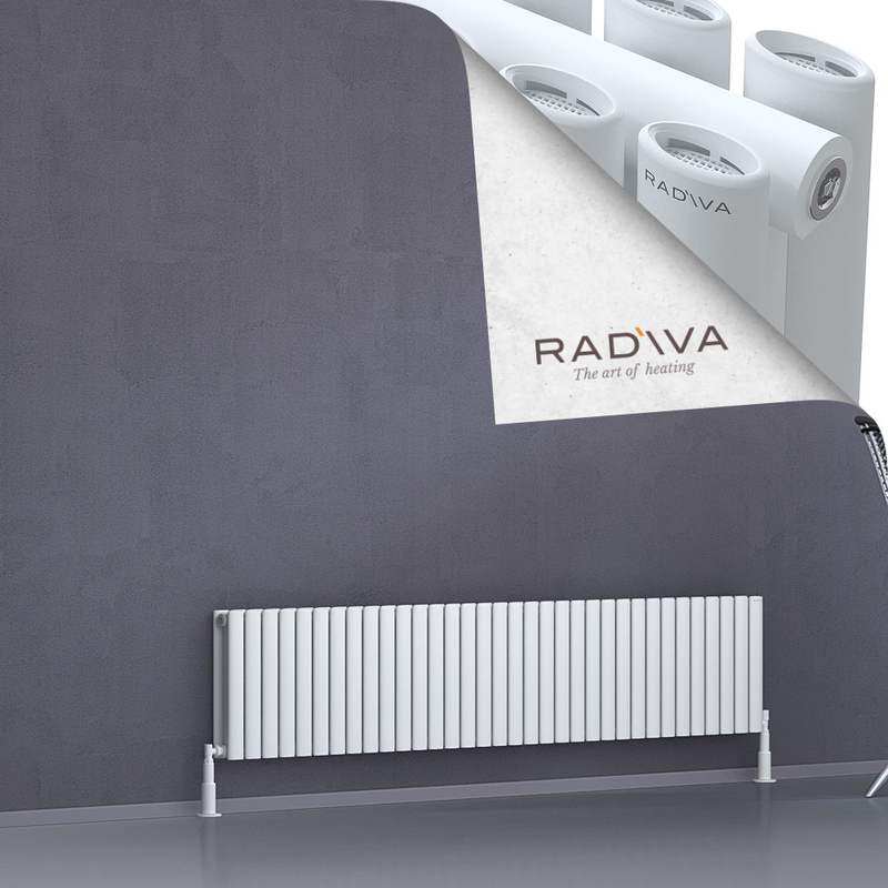 Tano Aluminium Radiator 400x1964 White