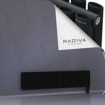 Tano Aluminium Radiator 400x2080 Black - Thumbnail