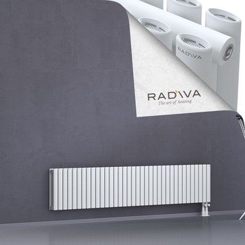 Tano Aluminium Radiator 400x2080 White - Thumbnail