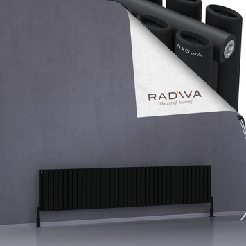 Tano Aluminium Radiator 400x2196 Black - Thumbnail