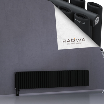 Tano Aluminium Radiator 400x2254 Black - Thumbnail