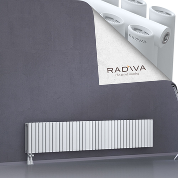 Tano Aluminium Radiator 400x2254 White - Thumbnail