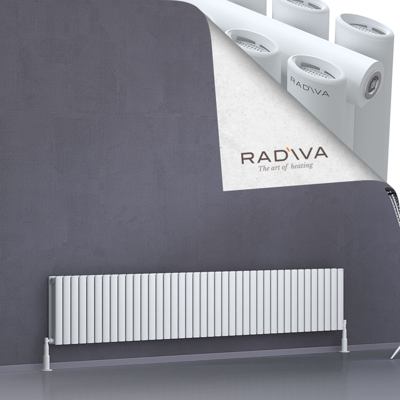 Tano Aluminium Radiator 400x2312 White