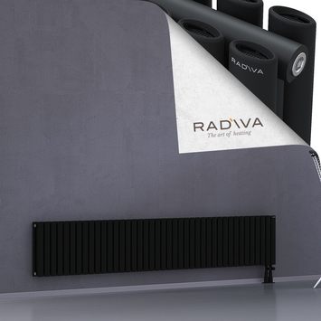 Tano Aluminium Radiator 400x2370 Black - Thumbnail