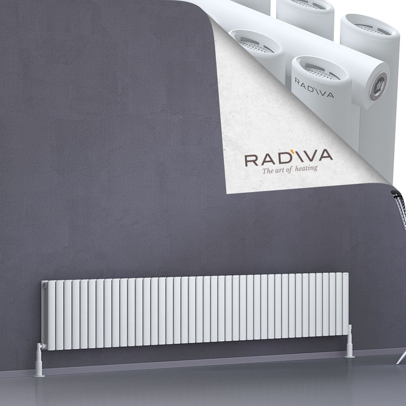 Tano Aluminium Radiator 400x2370 White