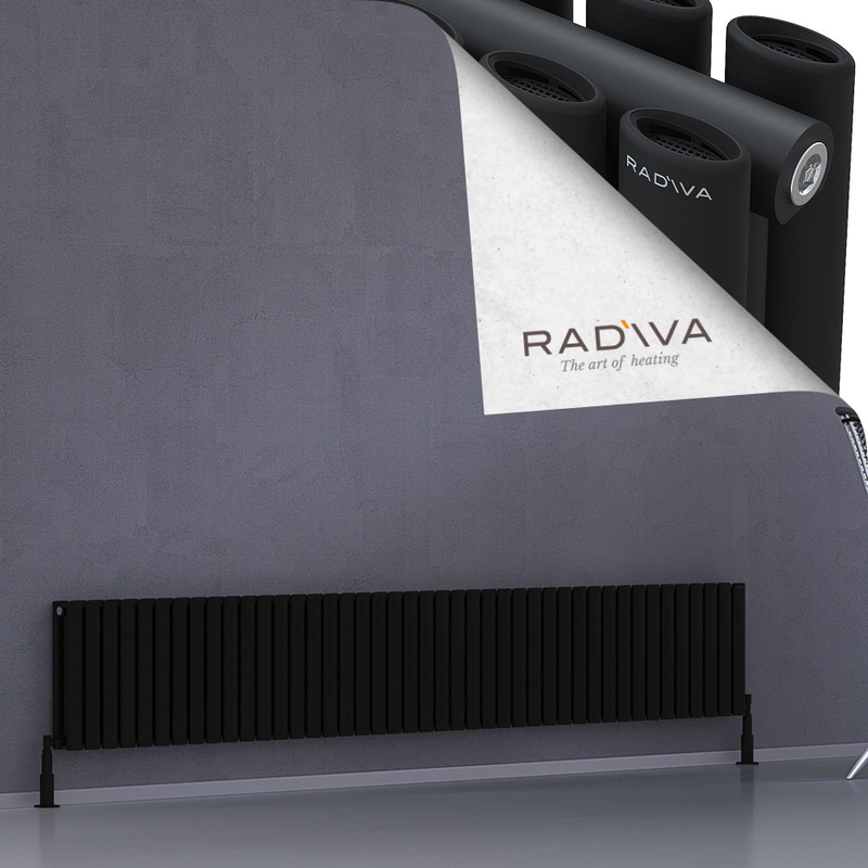 Tano Aluminium Radiator 400x2486 Black