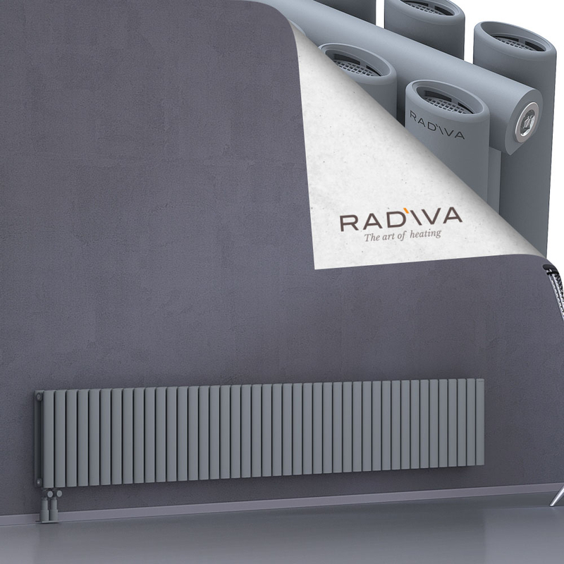 Tano Aluminium Radiator 400x2486 Grey