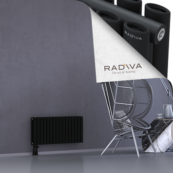 Tano Aluminium Radiator 400x920 Black - Thumbnail