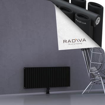 Tano Aluminium Radiator 500x1384 Black - Thumbnail