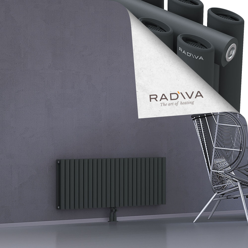 Tano Aluminium Radiator 500x1384 Dark Anthracite