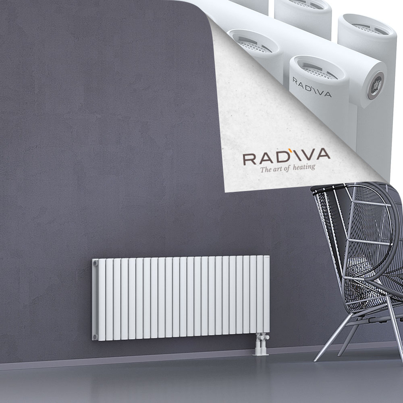 Tano Aluminium Radiator 500x1384 White