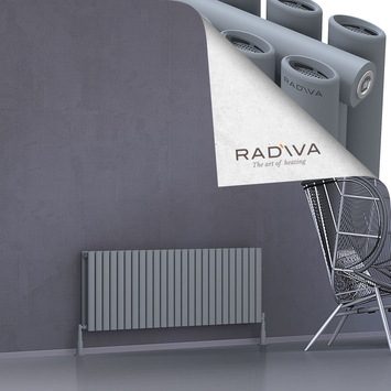 Tano Aluminium Radiator 500x1442 Grey - Thumbnail