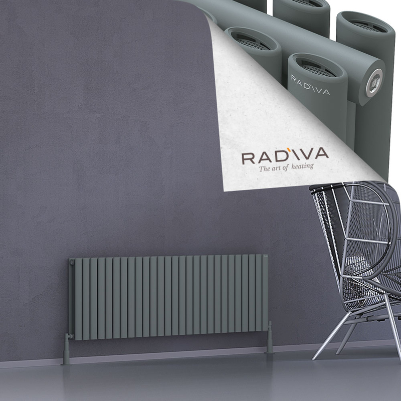 Tano Aluminium Radiator 500x1558 Anthracite