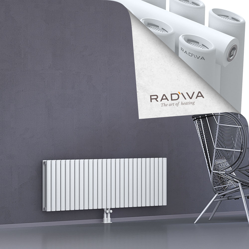 Tano Aluminium Radiator 500x1558 White