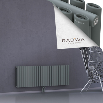 Tano Aluminium Radiator 500x1616 Anthracite - Thumbnail