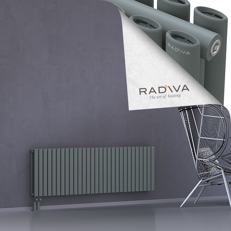 Tano Aluminium Radiator 500x1674 Anthracite