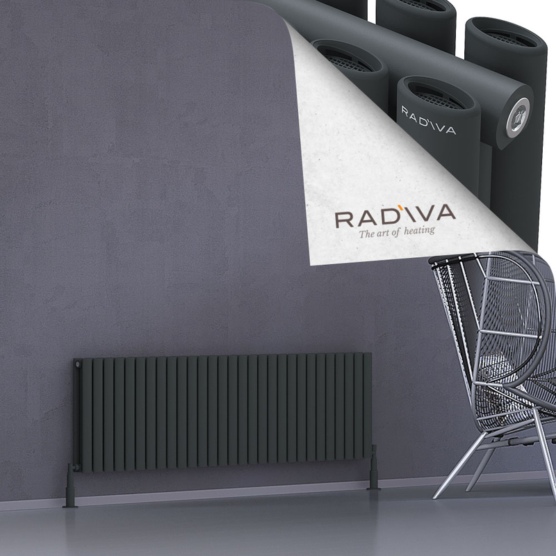 Tano Aluminium Radiator 500x1674 Dark Anthracite