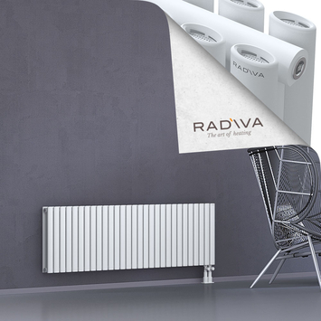 Tano Aluminium Radiator 500x1674 White - Thumbnail